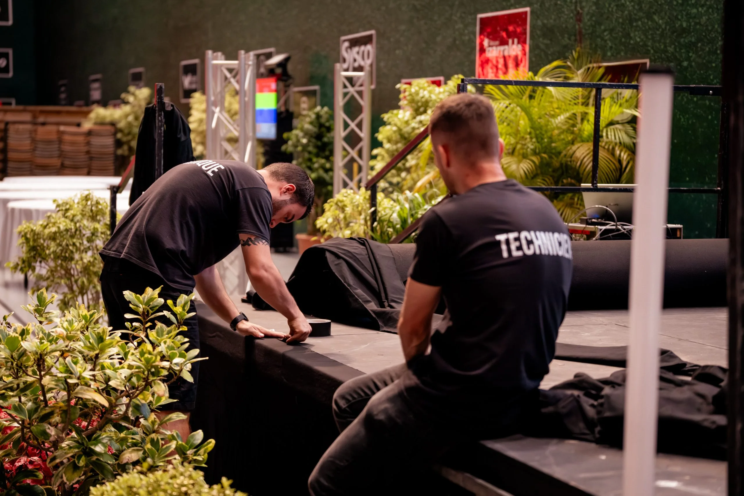 Régie technique et sonorisation événementielle par un technicien GLX à Biarritz